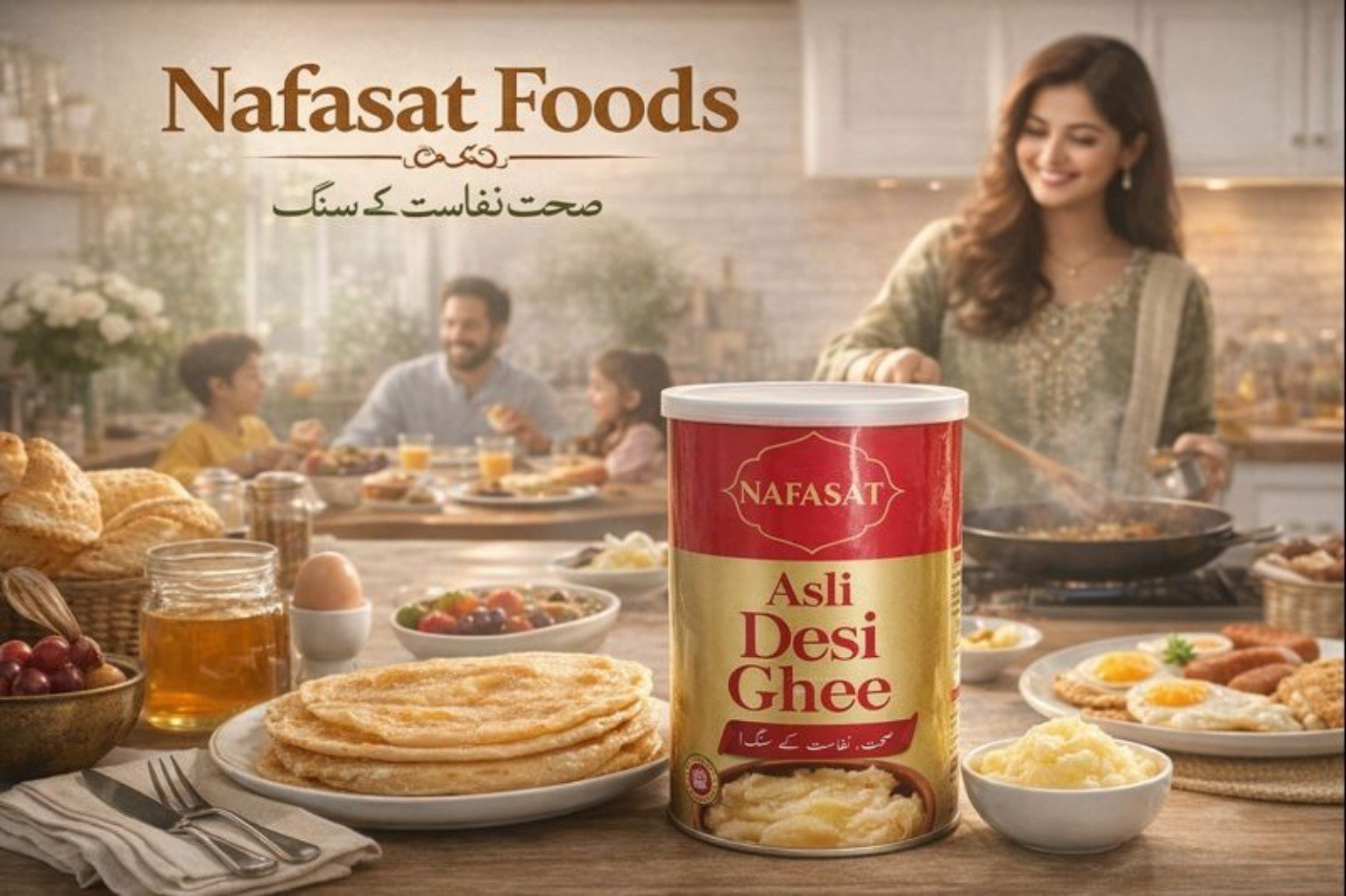 Nafasat Desi Ghee lifestyle